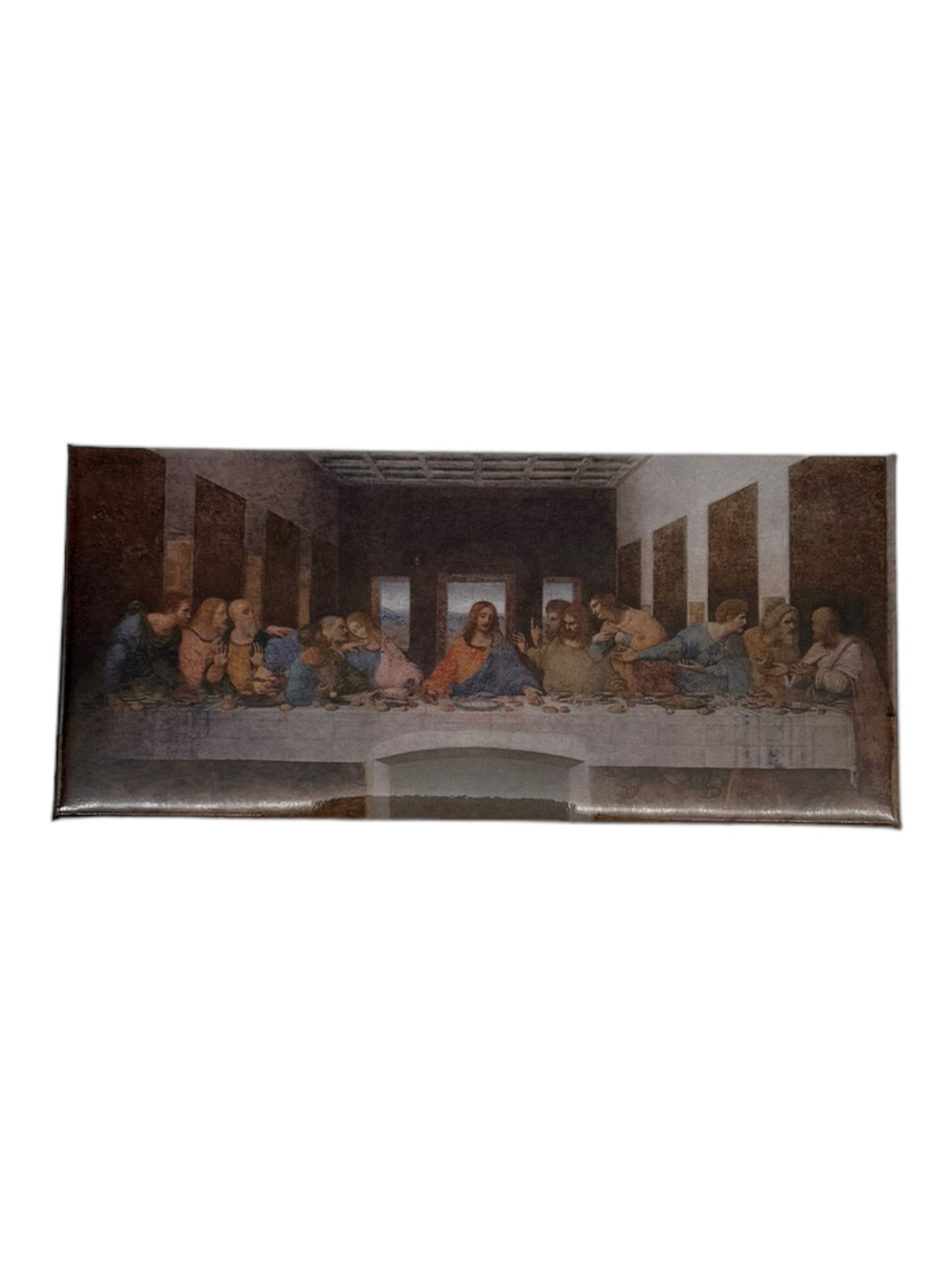 Magnete Leonado, Ultima Cena, cm 12x5 circa
