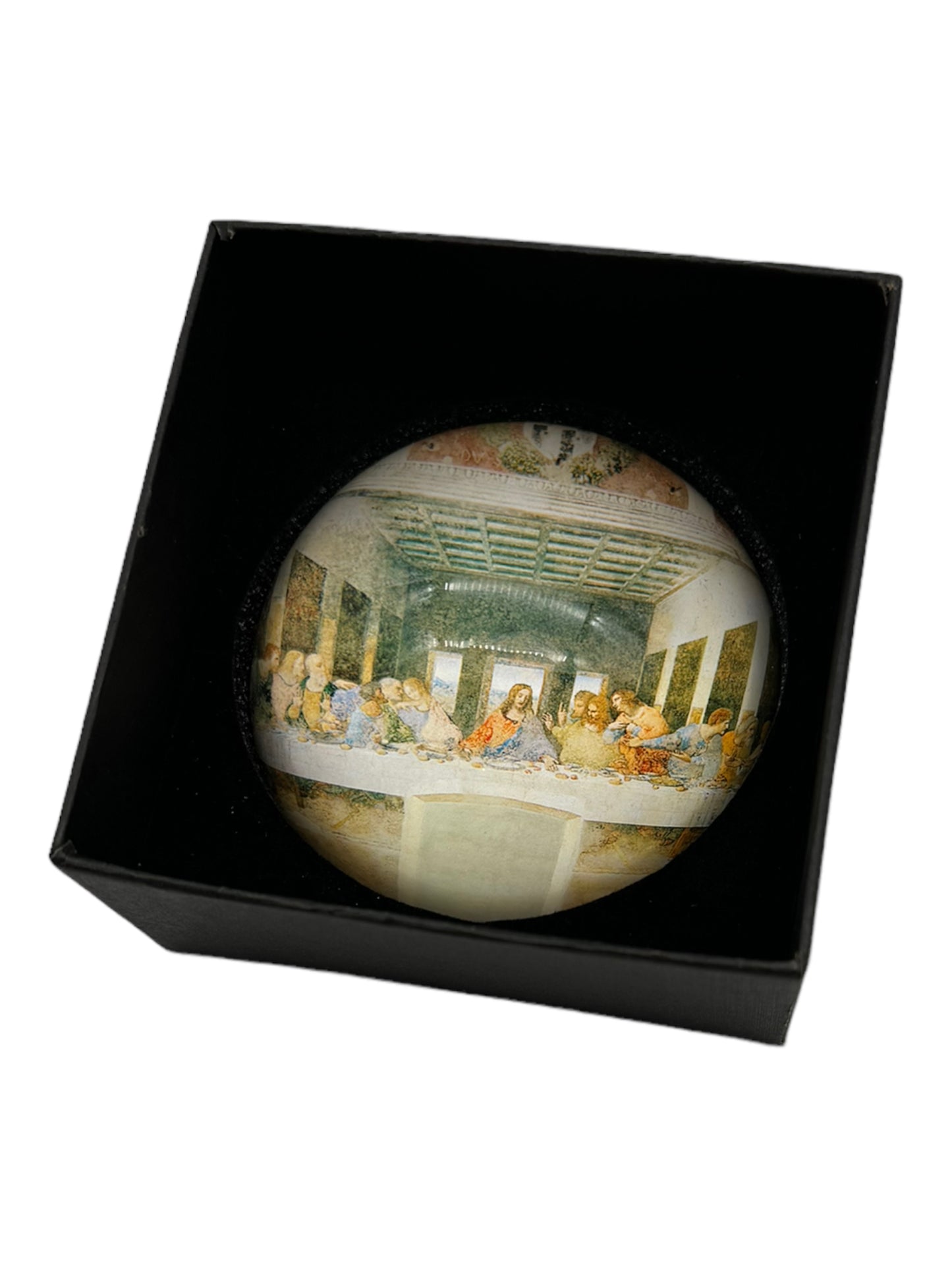 Leonardo, Last Supper, Glass Paperweigth