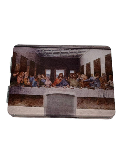 handbag mirror, Leonardo's Last Supper