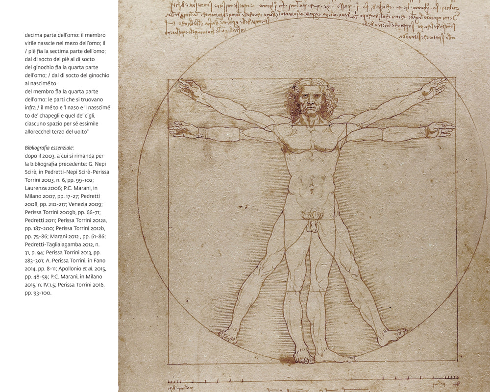 The Vitruvian Man by Leonardo da Vinci